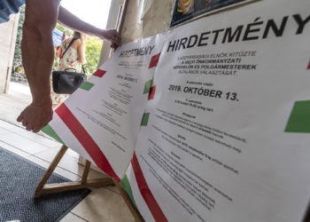 Önkormányzat 2019 – Hivatalosan megkezdődött a kampányidőszak