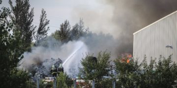 Tűz ütött ki a királyszentistváni hulladéklerakóban