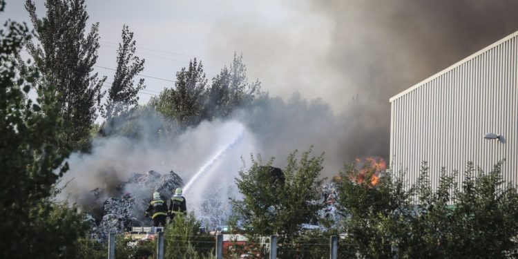 Tűz ütött ki a királyszentistváni hulladéklerakóban