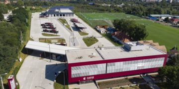 Új autóbusz-telephely épült Kaposváron