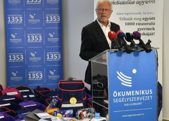 Rászoruló iskolásoknak gyűjt pénzt az Ökumenikus Segélyszervezet