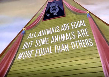 Vezeklésre szólította fel az Orwell Állatfarm című könyvét elutasító kiadót az alapító unokája