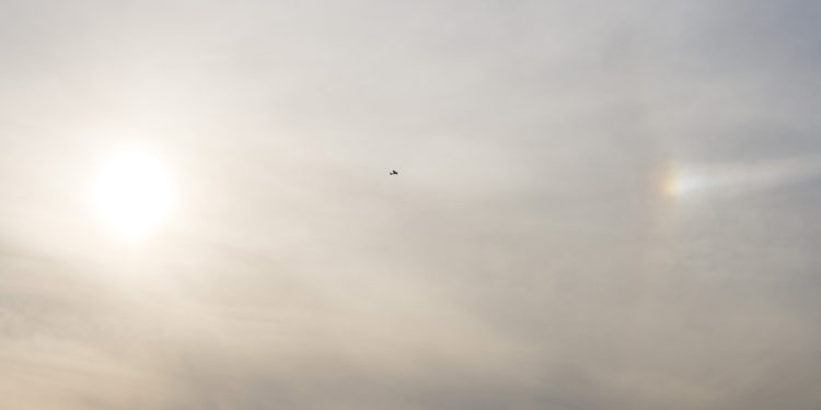 Halojelenség Pécsett