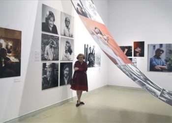 Keleti Éva fotóművész kiállítása a Műcsarnokban