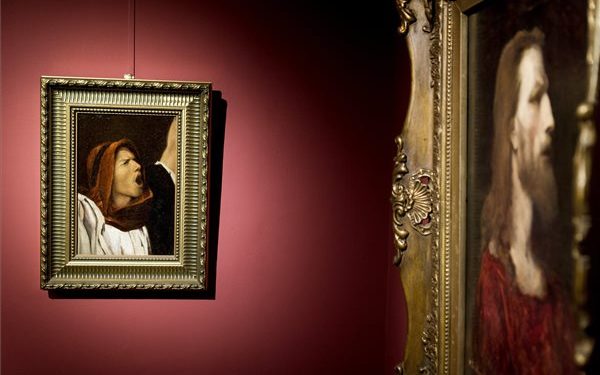 A mosonmagyaróvári Munkácsy-kiállítás sajtónyilvános bejárása