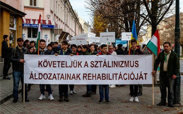 Szolyvai-emlékmenet Kárpátalján