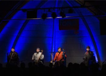 Az orosz Huun-Huur-Tu együtes koncertje a Fonóban