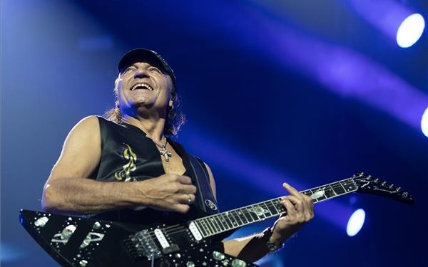 A Scorpions együttes koncertje Budapesten