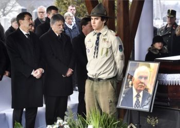 Horváth János, az Országgyűlés egykori korelnökének temetése