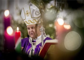 Szentmise a KDNP megalakulásának 75. évfordulója alkalmából Kalocsán