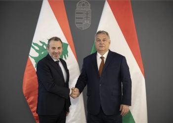 Orbán Viktor fogadta Gibran Baszil libanoni külügyminisztert