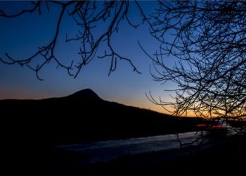 Naplemente a Gulács hegynél