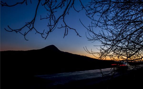 Naplemente a Gulács hegynél