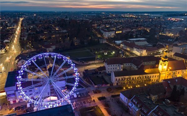 Óriáskerék Szombathelyen
