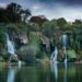 Sunset over Kravica waterfall, Bosnia