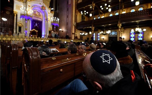 A pesti gettó felszabadítására emlékeztek a Dohány utcai zsinagógában