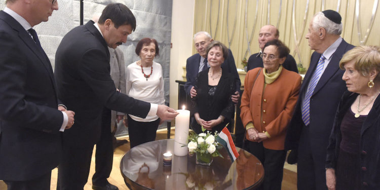 Áder János Izraelben