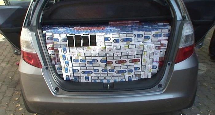 Tizennyolcmillió forint értékben csempészett cigarettát egy férfi