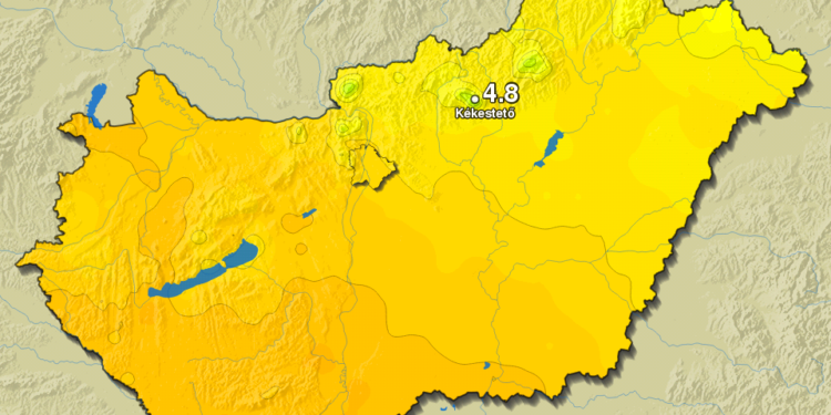 Ismét megdőlt a napi melegrekord