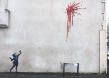 Banksy Valentin-napi ajándékot adott Bristolnak