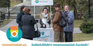 Elsősorban a nemzeti régiókért indított polgári kezdeményezésről fog szólni az idei székely szabadság napja