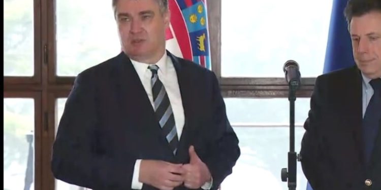 Letette hivatali esküjét Zoran Milanovic új horvát államfő