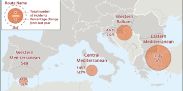 Illegális bevándorlás – Frontex: kétszeresére nőtt az illegális bevándorlás az Olaszországa tartó migrációs útvonalon