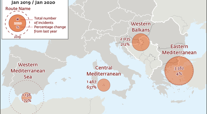 Illegális bevándorlás – Frontex: kétszeresére nőtt az illegális bevándorlás az Olaszországa tartó migrációs útvonalon