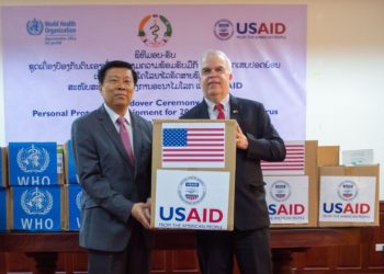 Az Egyesült Államok útnak indította segélyszállítmányát Laoszba