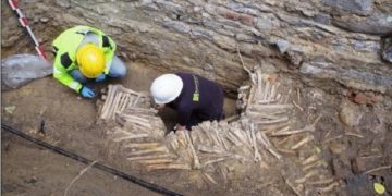 Emberi csontokból készült falakra bukkantak a genti székesegyház alatt