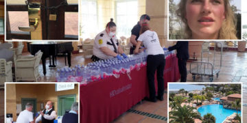 Koronavírus – Kisebb csoportokban távoznak a vendégek a vesztegzár alá vont tenerifei hotelből