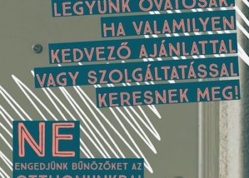 Csalókra figyelmeztet a Nemzeti Bűnmegelőzési Tanács