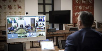 Izrael és hét európai ország vezetői videokonferenciát tartottak