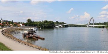A belvárostól délre eső kerékpáros híd megvalósulását támogatták a szentendreiek