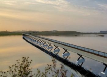 Megkezdődött Európa leghosszabb kerékpáros hídjának építése