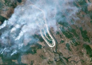 Még mindig ég a csernobili tiltott zónában a pusztító tűz (videó)