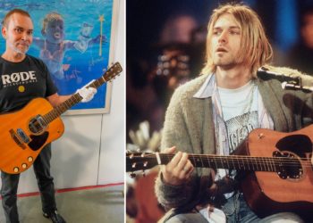 Kurt Cobain gitárja aukciós csúcsot döntött