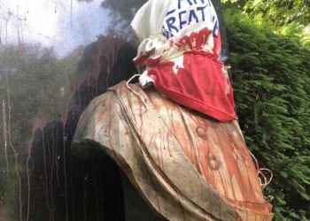 Megrongálták II. Lipót korábbi király szobrát Belgiumban