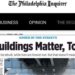 „Az épületek is számítanak” – főcím miatt lemondásra kényszerült a Pulitzer-díjas Philadelphia Inquirer lap főszerkesztője