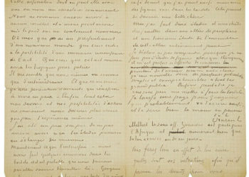 Van Gogh és Gauguin egyetlen ismert, közösen írt levele több, mint 200 ezer euróért kelt el