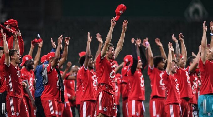 Bajnok a Bayern Brémai győzelmével