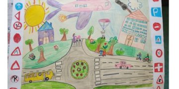 Eredményt hirdettek az „Így közlekedtek Ti” rajzpályázaton