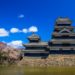 Matsumoto castle in spring season, Nagano, Japan
