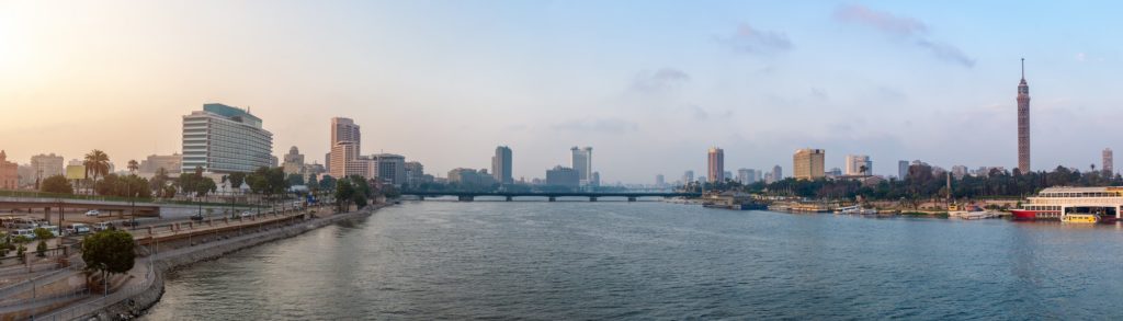 Nile River view of Cairo