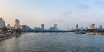 Nile River view of Cairo