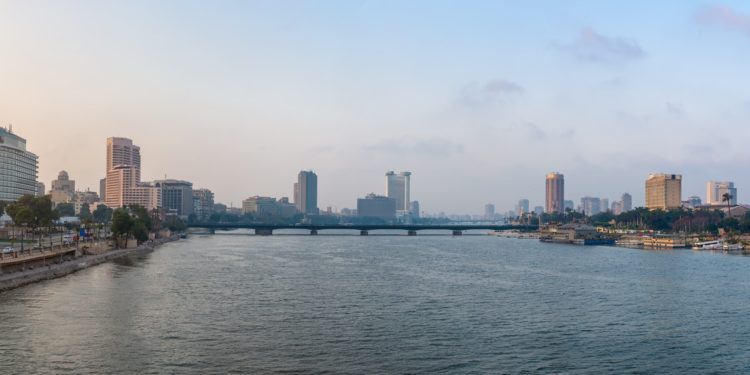 Nile River view of Cairo