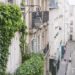 Paris, France - May 22, 2012: View from the heights, to the street and houses of the city on a