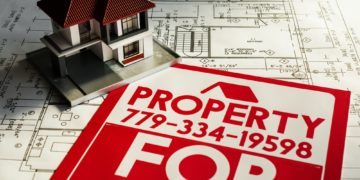 Property for sale sign board