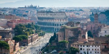 Via dei Fori Imperiali to Coliseum, Rome