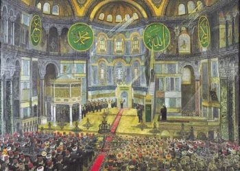 Óriási tömeg gyűlt össze az első pénteki imára a Hagia Sophia nagymecsetnél